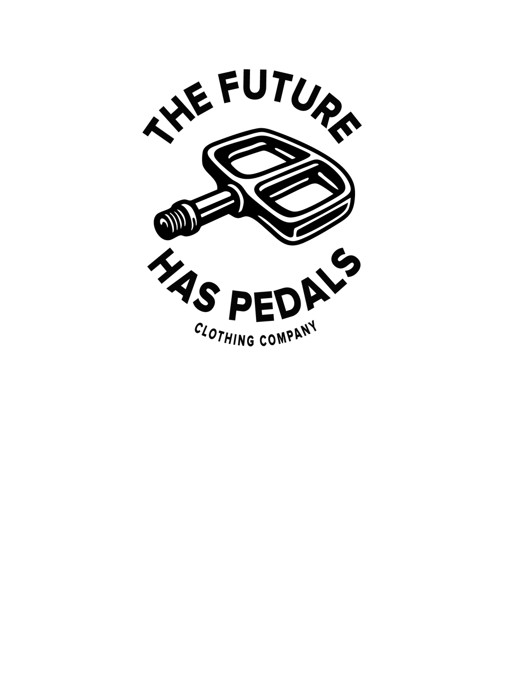 Pedal Logo Unisex organic cotton t-shirt