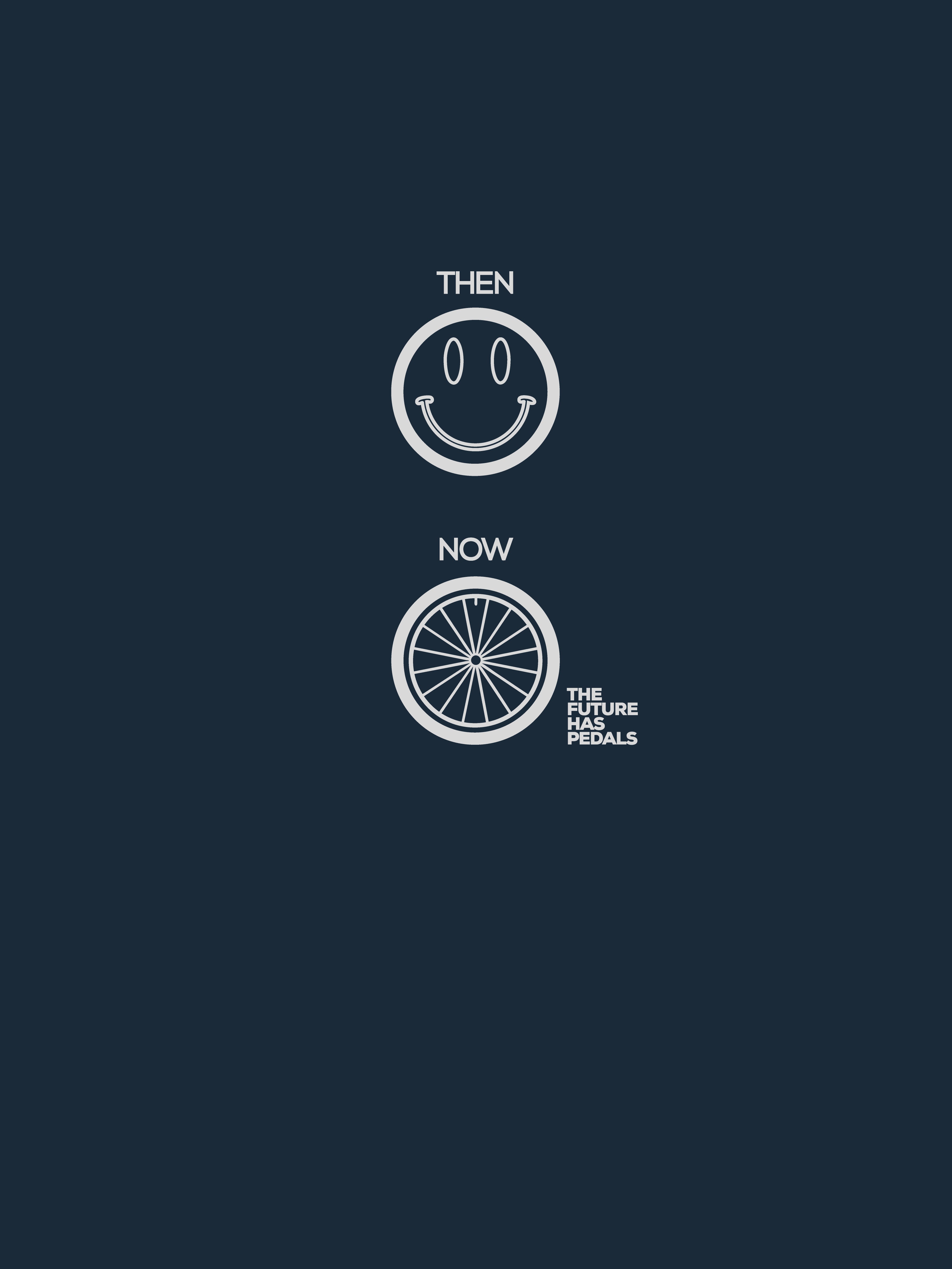 Smile-Wheel Unisex organic cotton t-shirt