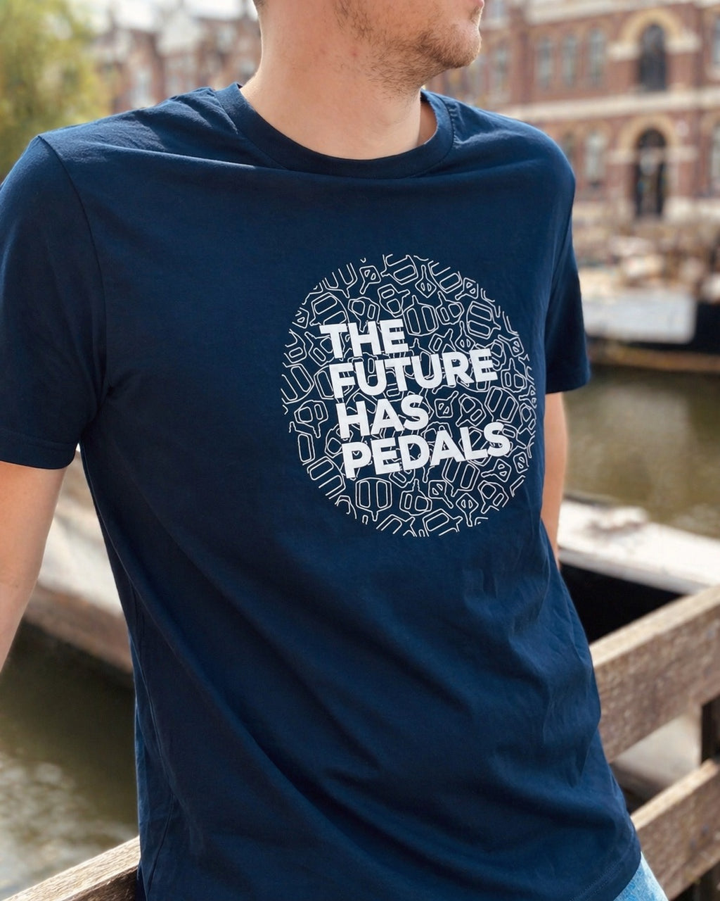 Line Design unisex organic cotton t-shirt