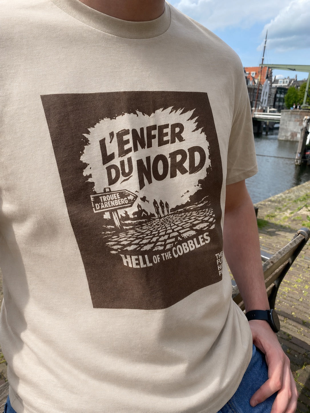 L’Enfer du Nord – Hell of the Cobbles Unisex Organic T-Shirt
