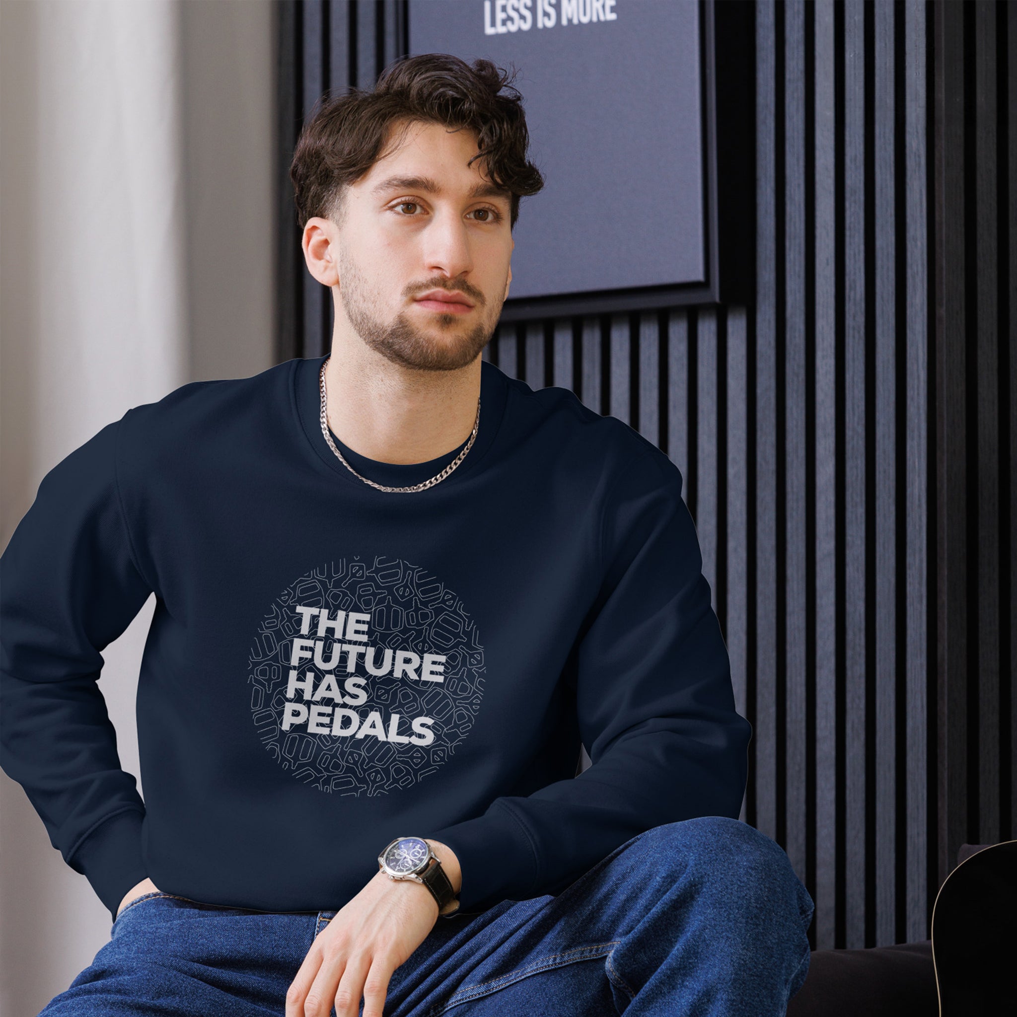 Line Design unisex eco sweatshirt